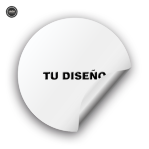 Personalizado<br>Vinilo blanco + laca
