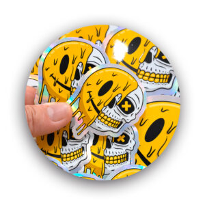 Personalizado<br>Vinilo holografico