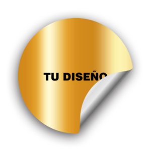 Personalizado<br>Vinilo dorado