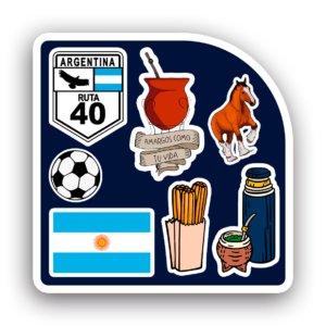 Planchita 8x8<br>Argentina Nº 001