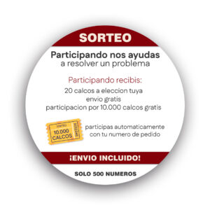 Gran sorteo <br> 10.000 calcos